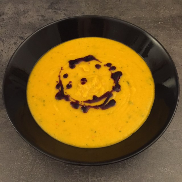 Kürbissuppe mit Kokosmilch