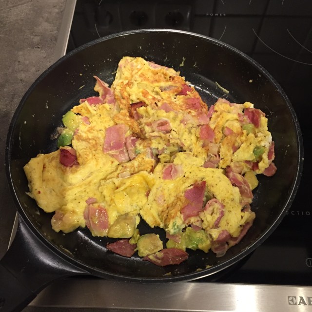 Rührei Schinken Avocado