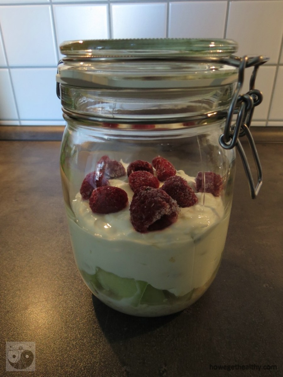 Fruchtige OverNight Oats im Glas