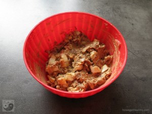 Füllung für gefüllte Gurkenröllchen