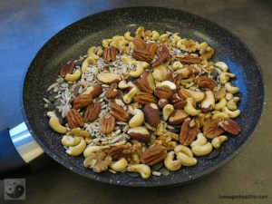 Nussfüllung für Kürbis mit Nuss-Käsefüllung