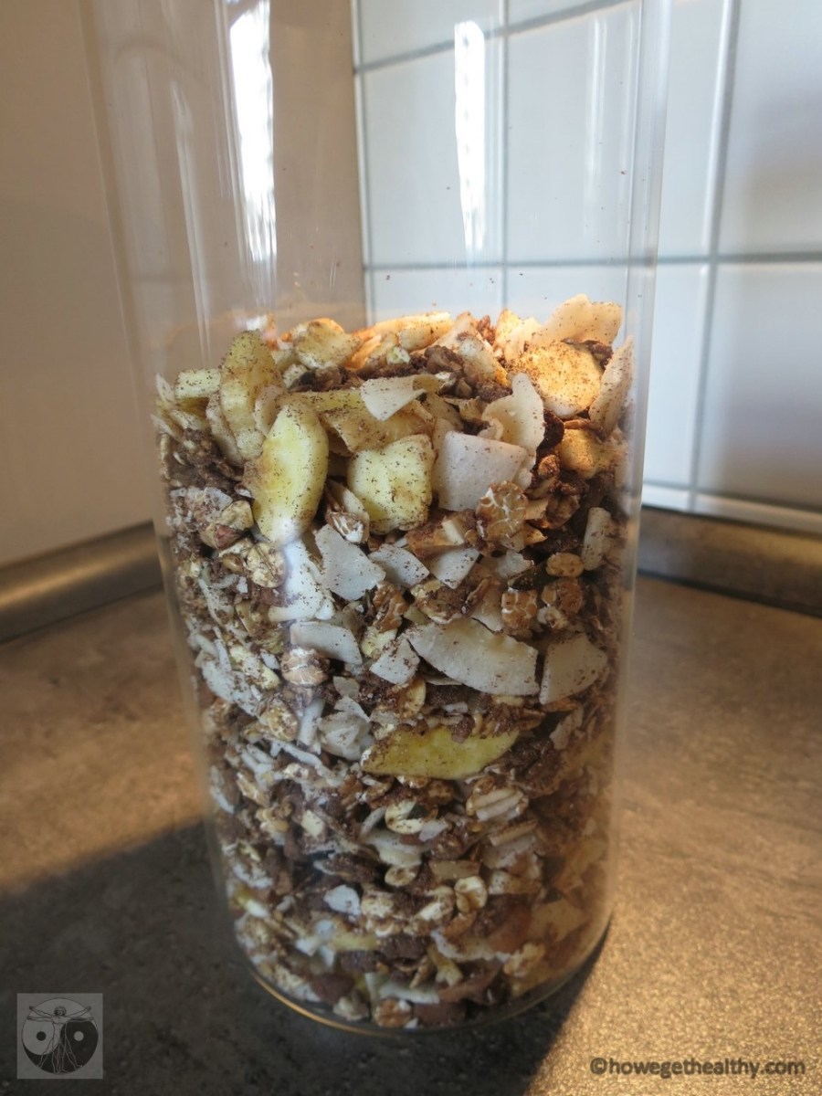 Schoko-Kokos-Müslimischung