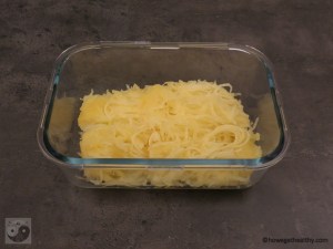 Kürbis für Spaghettikürbis al Forno