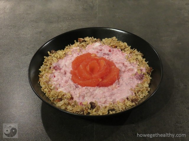 Rosa-Rotes Muesli