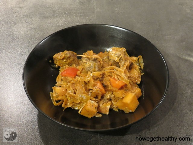 Sauerkraut-Gulasch-Topf